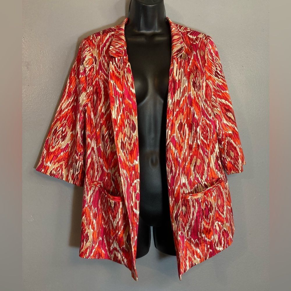 Maggie Barnes for Catherine open front jacket